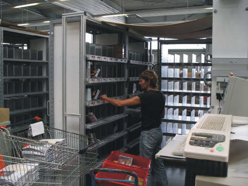 PTL - Kommissionierung / CD's, Videos