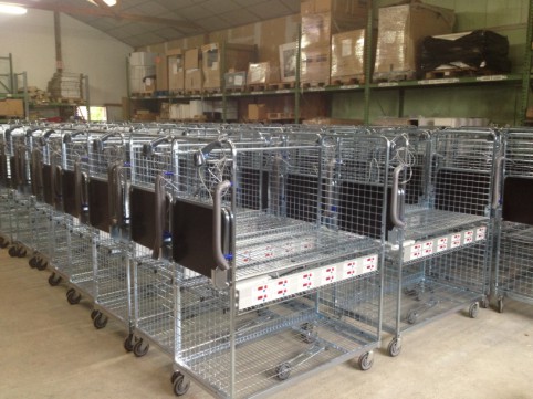 PTL - Kommissionierwagen / Web-Shop