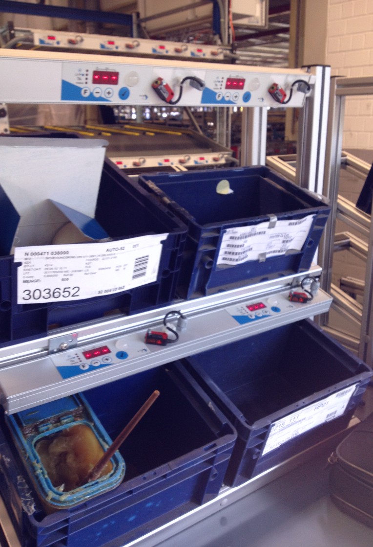 Eingrifs�berwachung mit Lichttastern